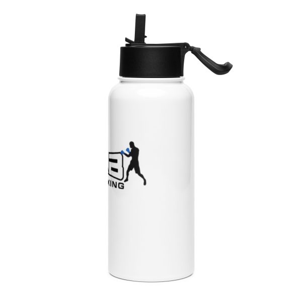 Stainless Steel Straw Lid Water Bottle - Image 3