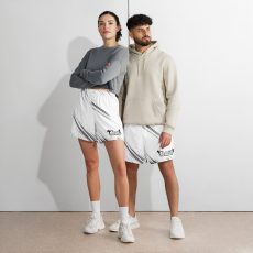 Black & White Unisex Shorts